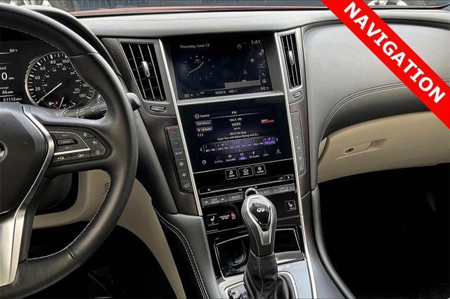 used 2022 INFINITI Q50 car, priced at $30,148