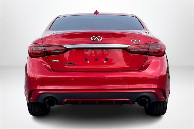 used 2022 INFINITI Q50 car, priced at $30,148