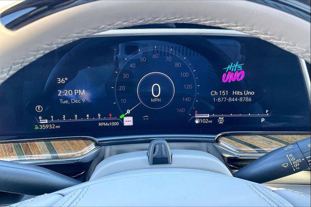 used 2023 Cadillac Escalade ESV car, priced at $76,527