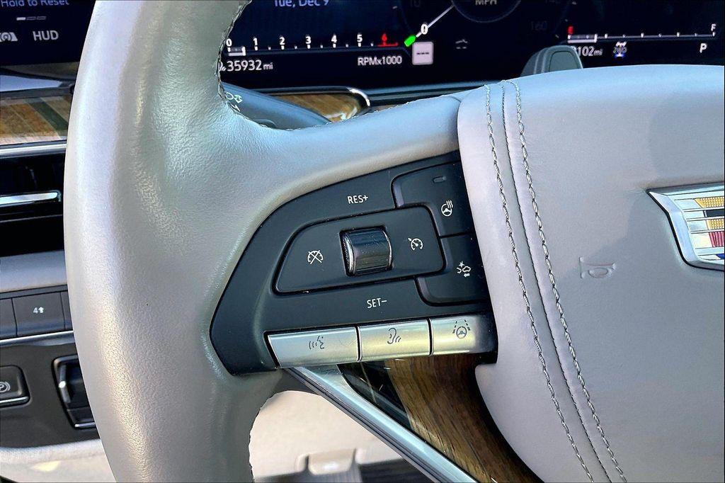 used 2023 Cadillac Escalade ESV car, priced at $76,527