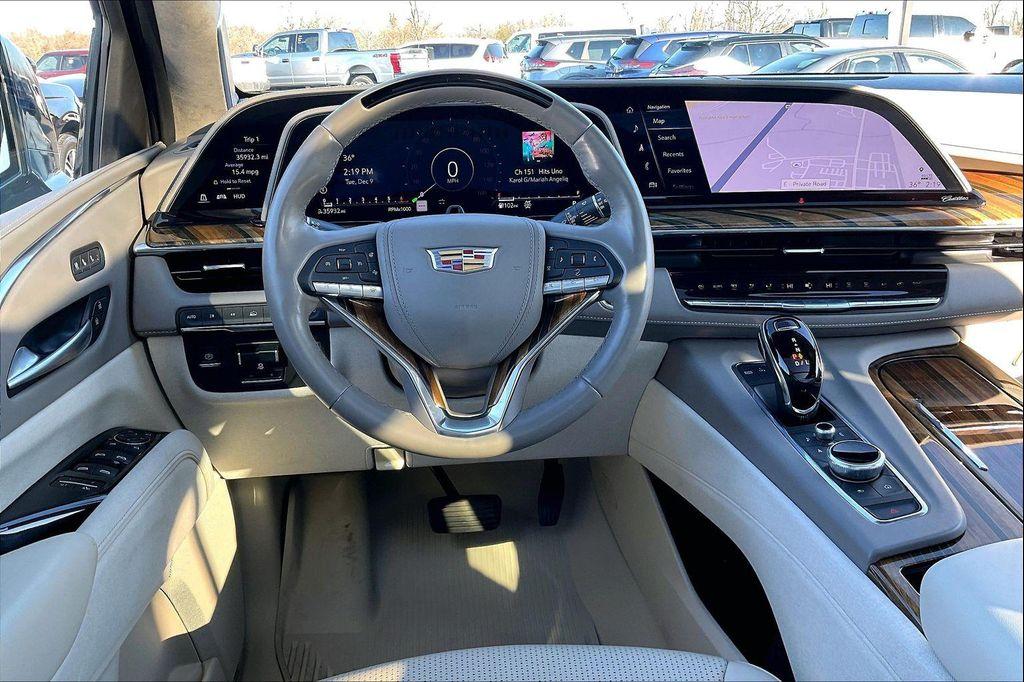 used 2023 Cadillac Escalade ESV car, priced at $76,527