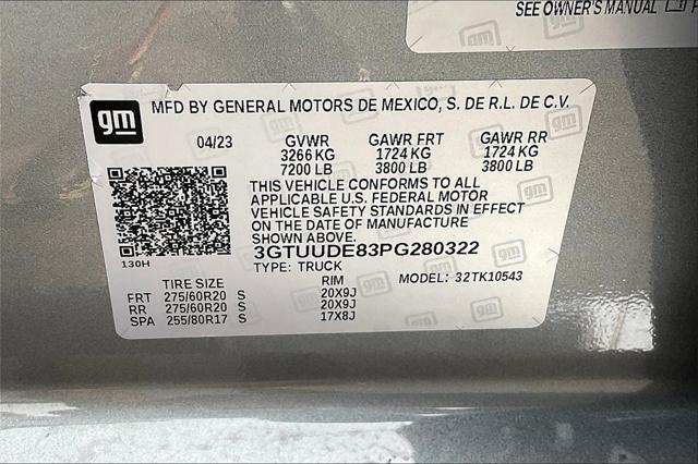 used 2023 GMC Sierra 1500 car, priced at $45,642