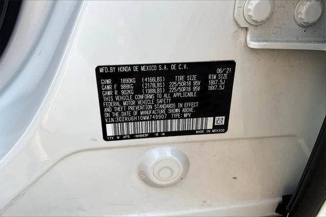 used 2021 Honda HR-V car, priced at $17,874