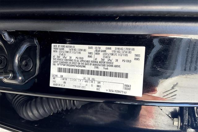 used 2019 Ford F-150 car, priced at $41,398