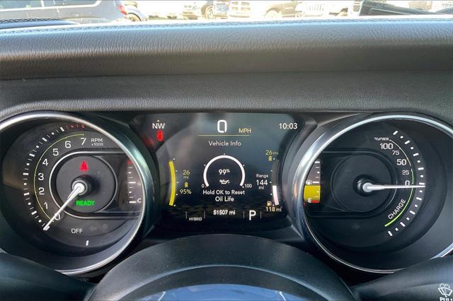 used 2023 Jeep Wrangler 4xe car, priced at $28,997
