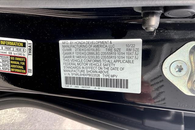 used 2023 Honda Odyssey car