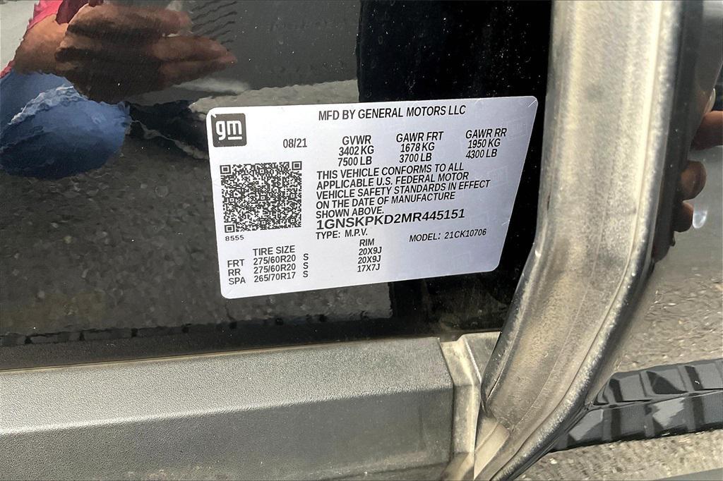 used 2021 Chevrolet Tahoe car, priced at $45,446