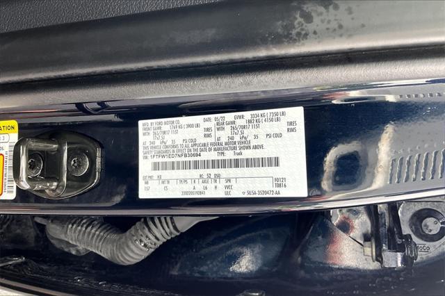 used 2022 Ford F-150 car, priced at $31,242