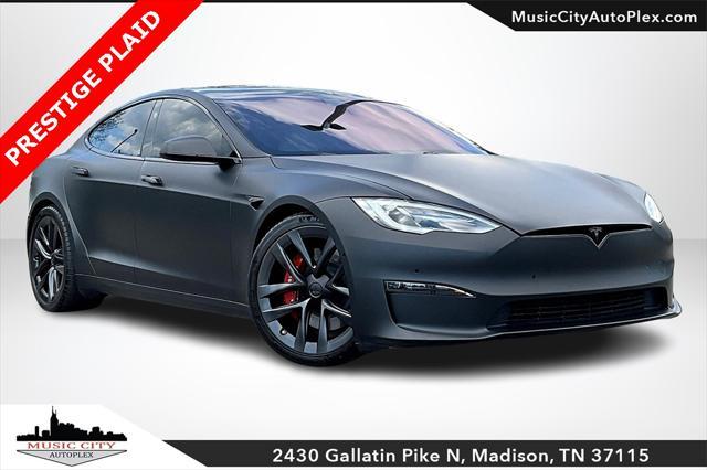 used 2022 Tesla Model S car, priced at $62,900