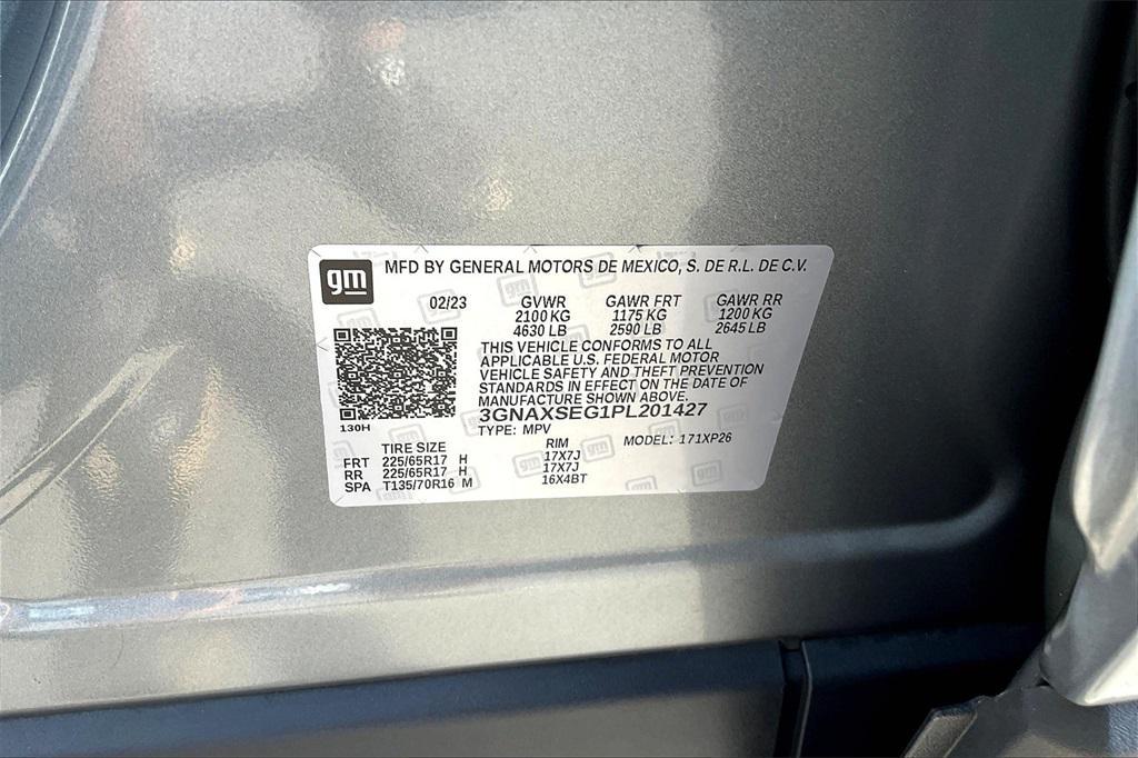 used 2023 Chevrolet Equinox car, priced at $19,039
