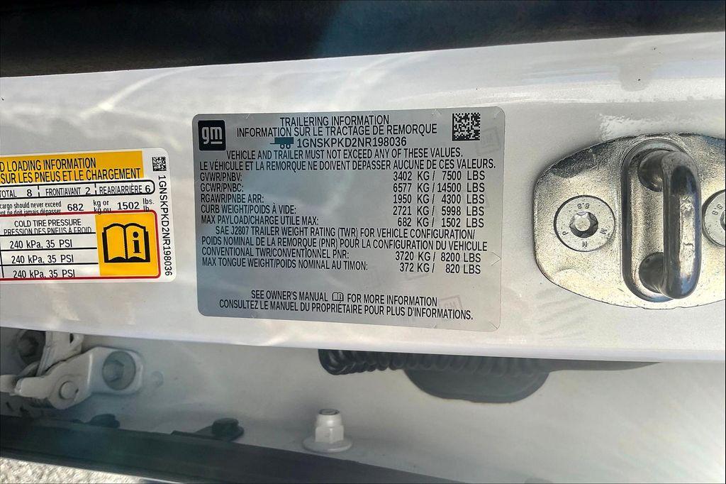 used 2022 Chevrolet Tahoe car, priced at $53,731