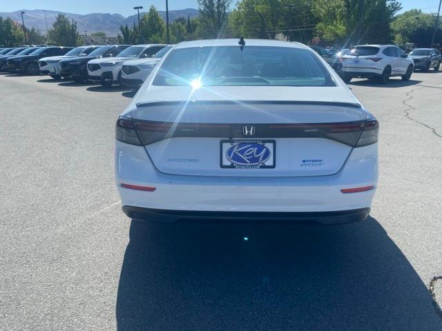 used 2024 Honda Accord Hybrid car, priced at $27,605