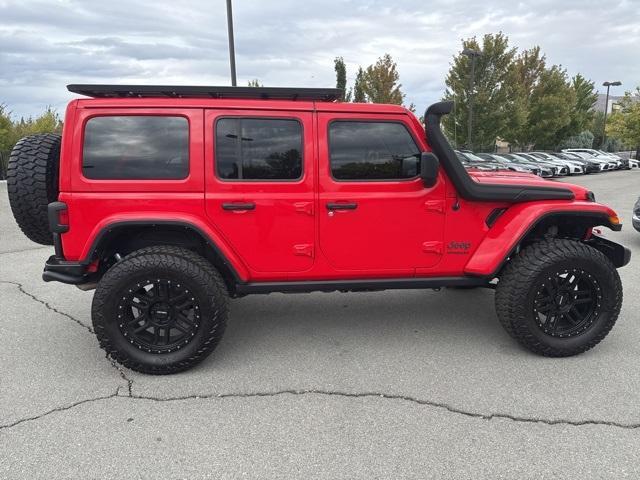used 2022 Jeep Wrangler Unlimited car, priced at $38,999