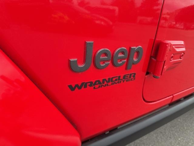 used 2022 Jeep Wrangler Unlimited car, priced at $38,999