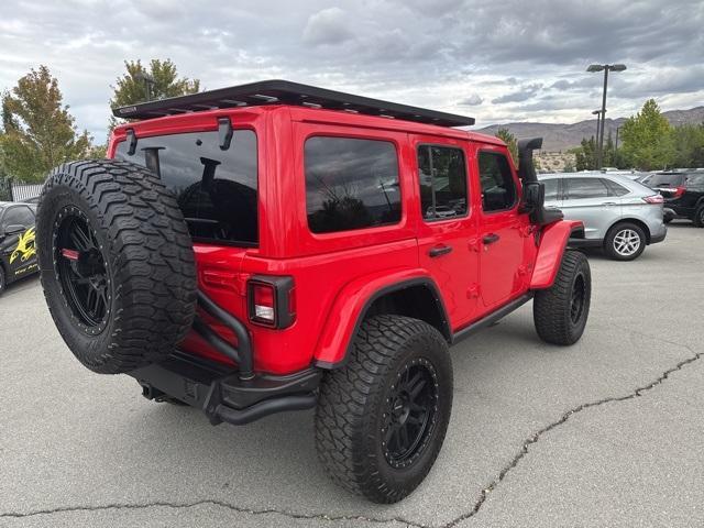 used 2022 Jeep Wrangler Unlimited car, priced at $38,999