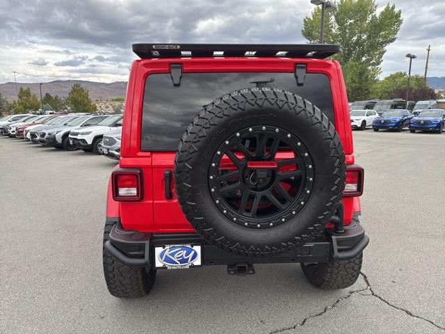 used 2022 Jeep Wrangler Unlimited car, priced at $38,999