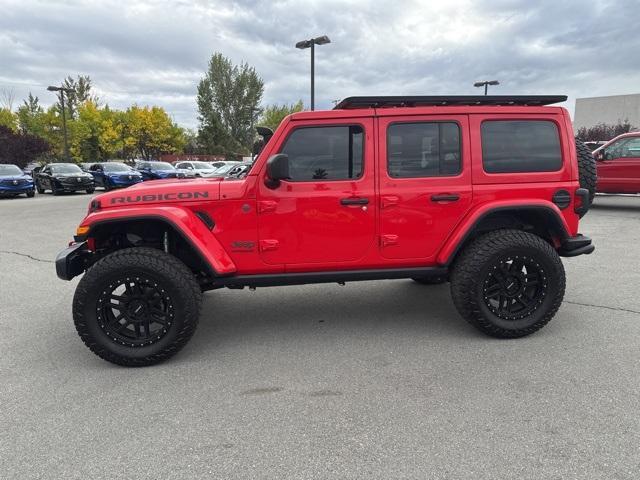used 2022 Jeep Wrangler Unlimited car, priced at $38,999