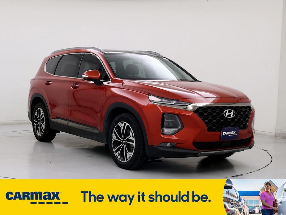 used 2019 Hyundai Santa Fe car, priced at $24,998