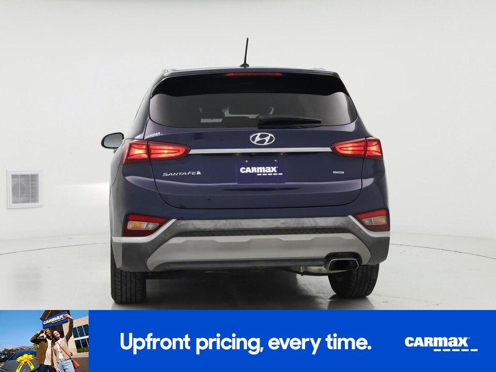 used 2019 Hyundai Santa Fe car, priced at $15,998