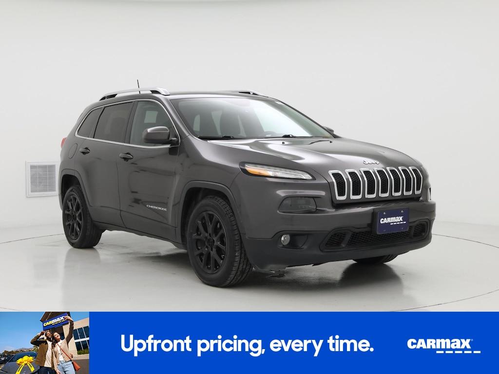 used 2016 Jeep Cherokee car, priced at $14,599