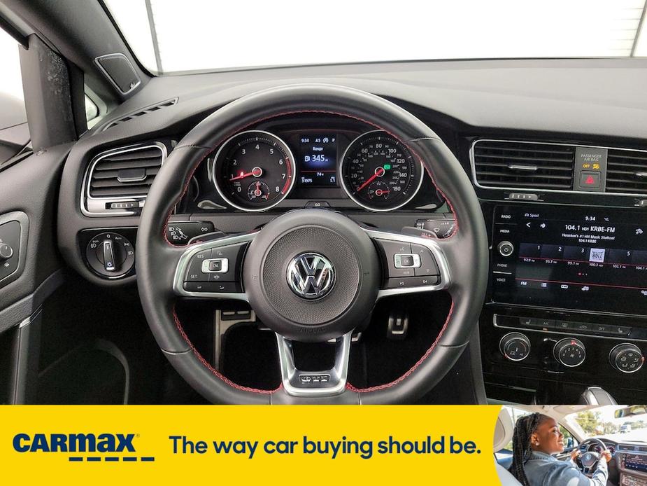 used 2019 Volkswagen Golf GTI car, priced at $24,998