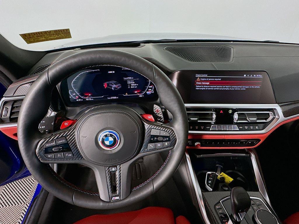 used 2022 BMW M3 car, priced at $75,480