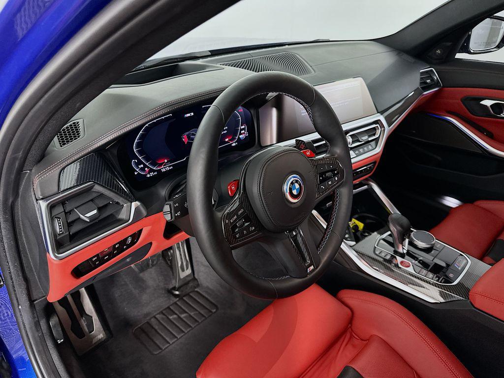 used 2022 BMW M3 car, priced at $75,480