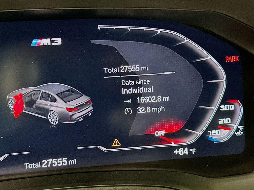 used 2022 BMW M3 car, priced at $75,480