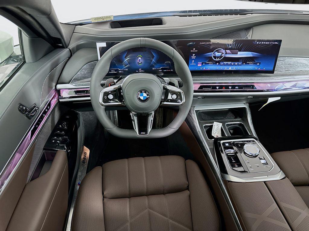new 2025 BMW 740 car, priced at $108,500