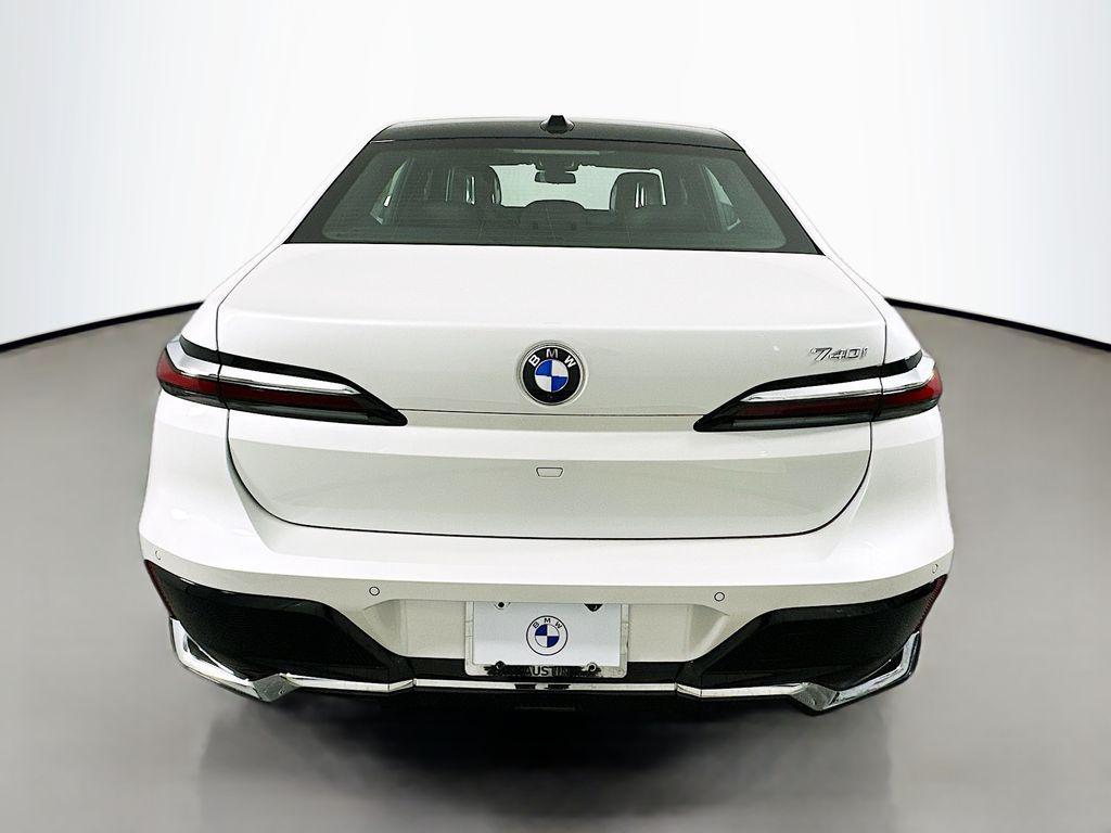 new 2025 BMW 740 car, priced at $108,500