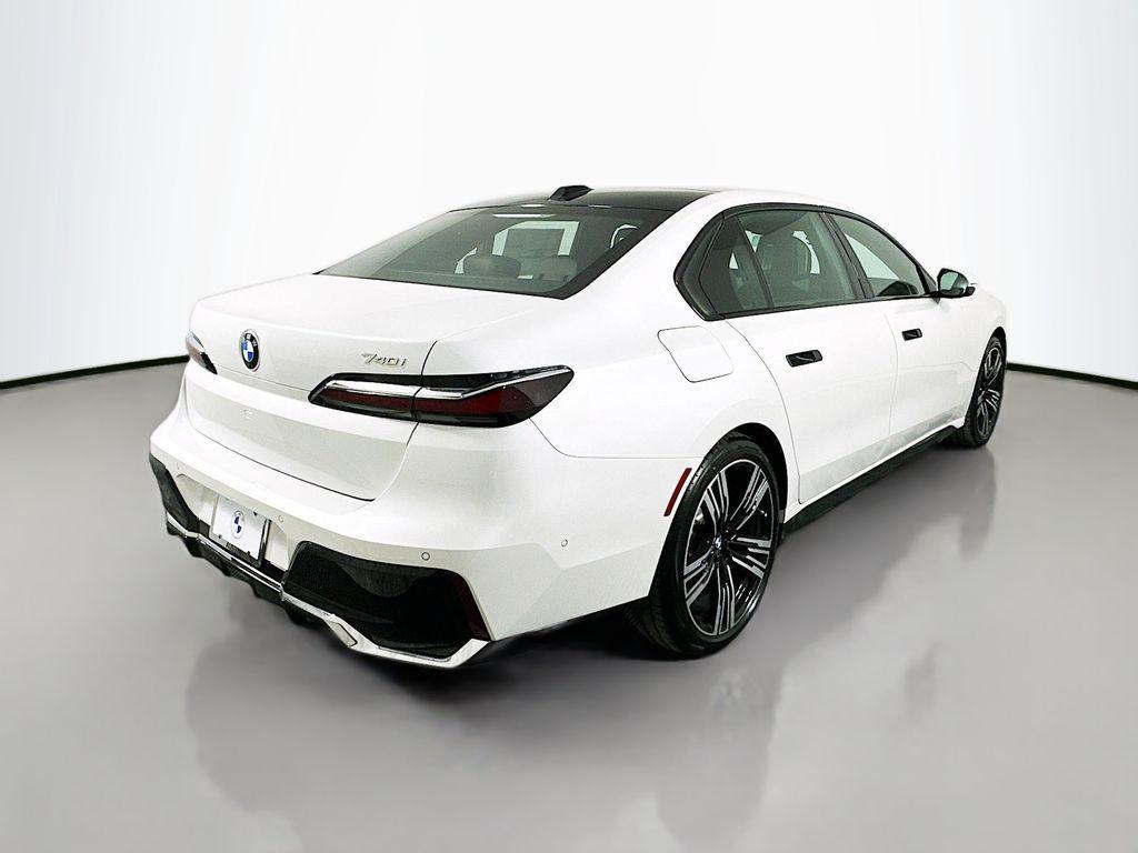 new 2025 BMW 740 car, priced at $108,500