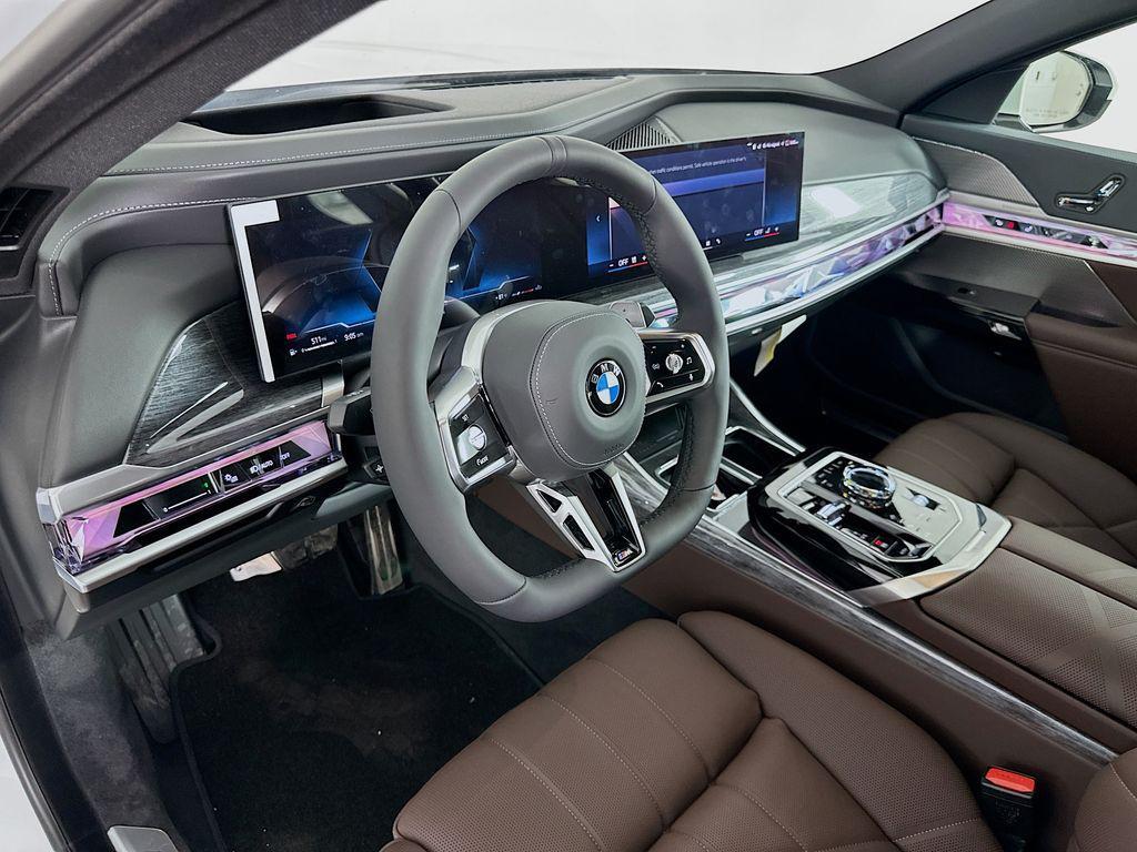new 2025 BMW 740 car, priced at $108,500
