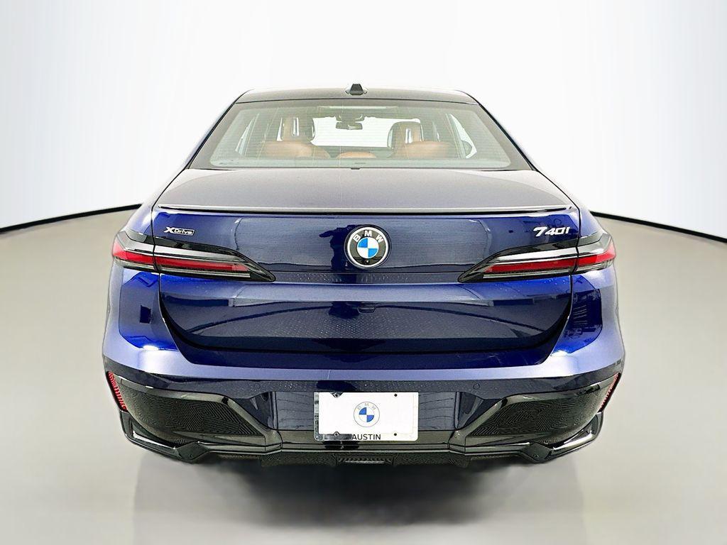 new 2025 BMW 740 car, priced at $117,030