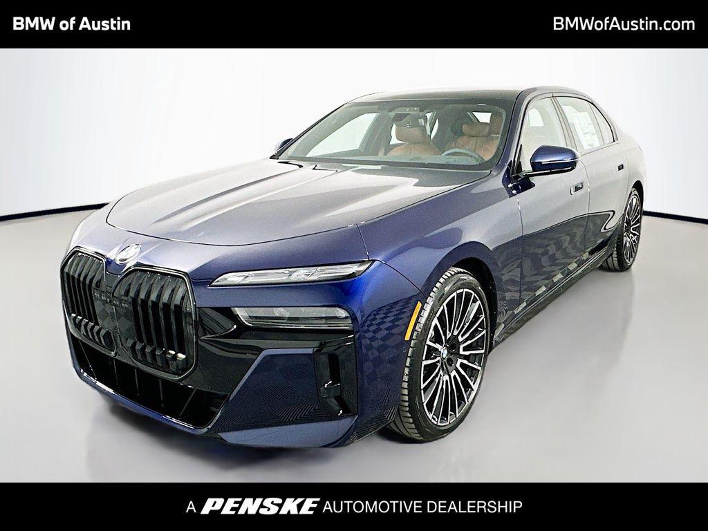 new 2025 BMW 740 car, priced at $117,030