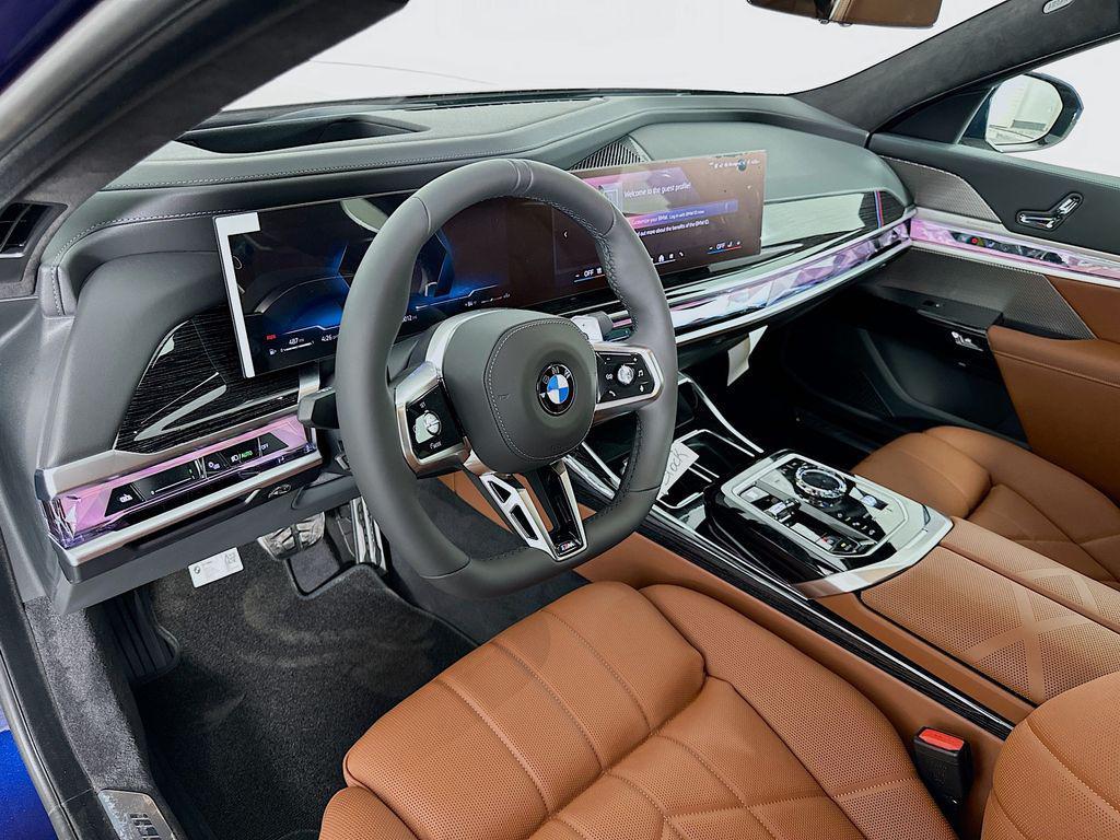 new 2025 BMW 740 car, priced at $117,030