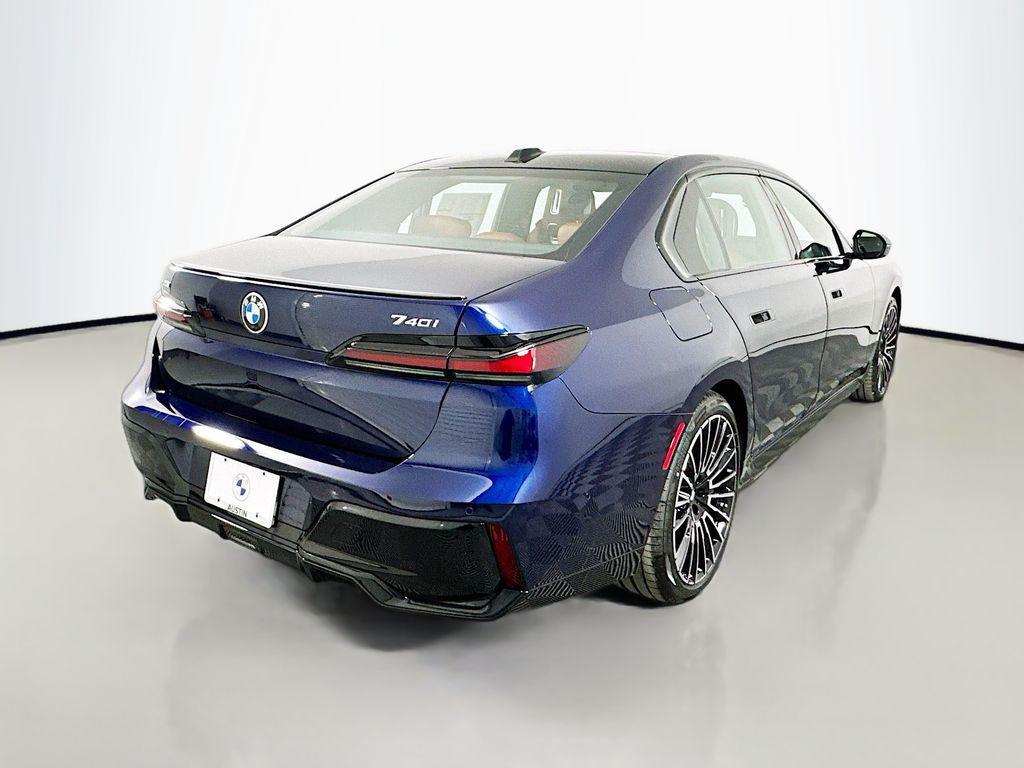 new 2025 BMW 740 car, priced at $117,030