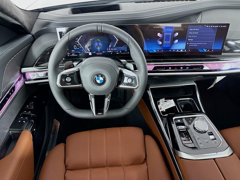 new 2025 BMW 740 car, priced at $117,030