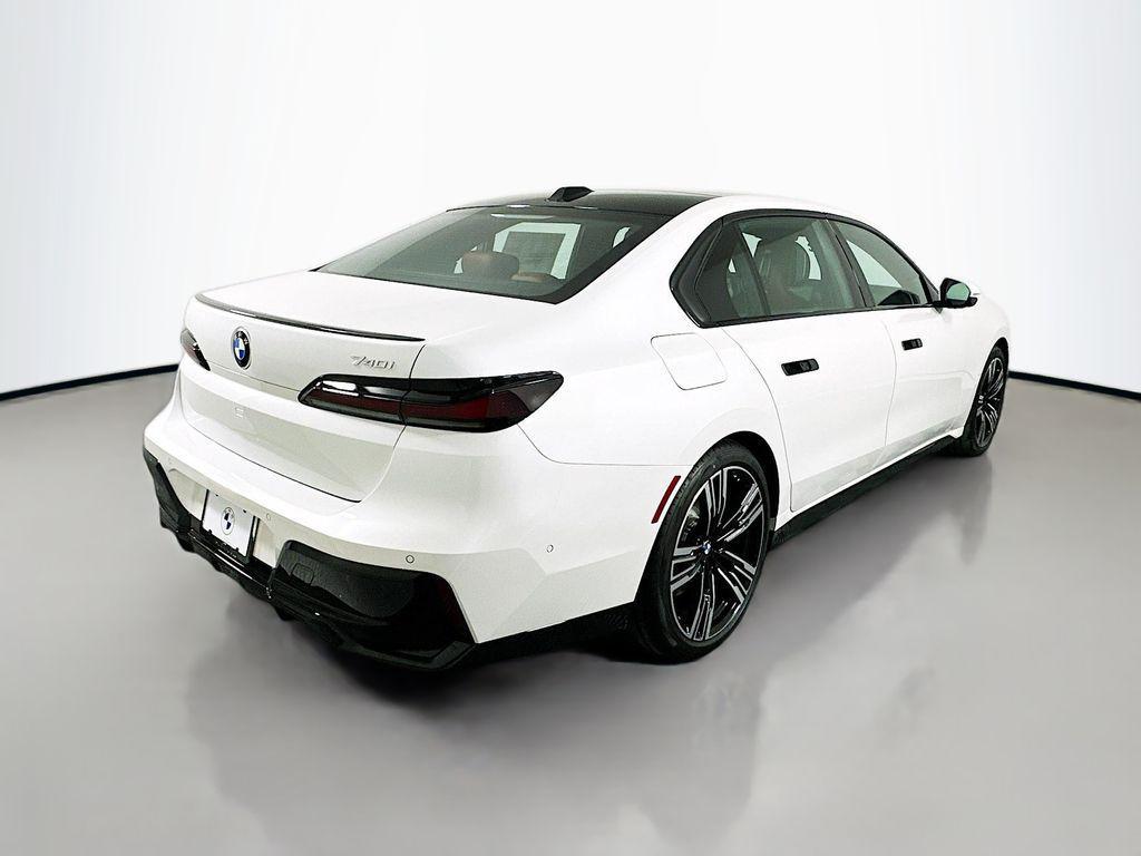 new 2025 BMW 740 car, priced at $112,425