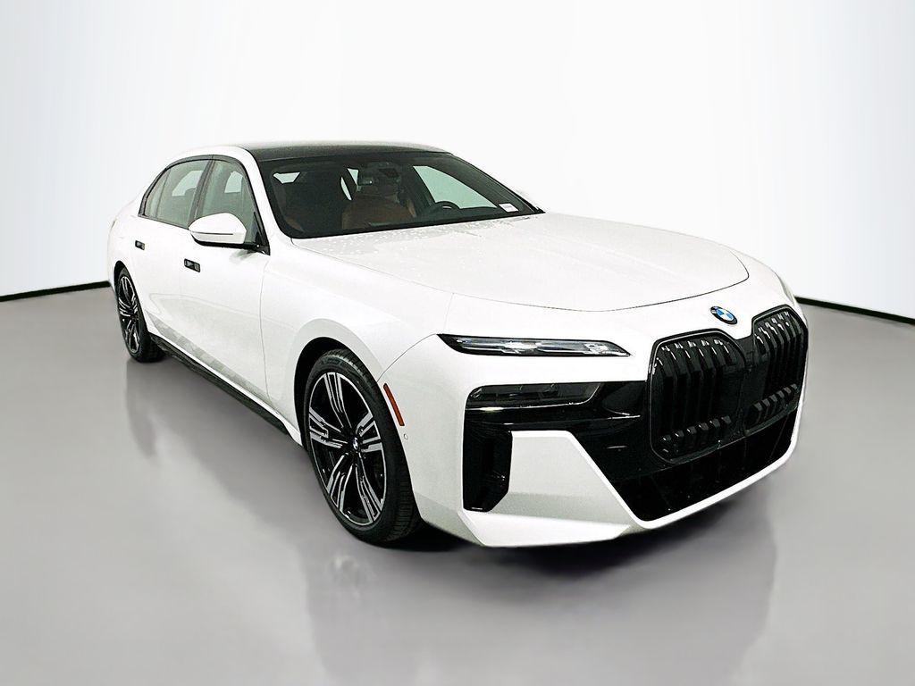 new 2025 BMW 740 car, priced at $112,425