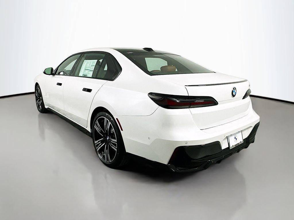 new 2025 BMW 740 car, priced at $112,425