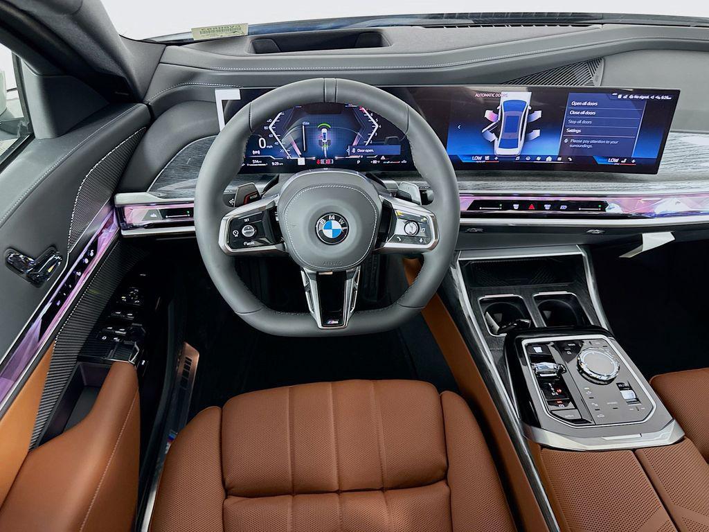 new 2025 BMW 740 car, priced at $112,425