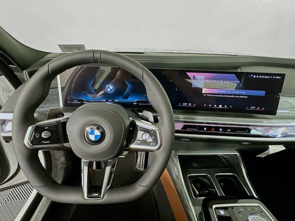 new 2025 BMW 740 car, priced at $112,425