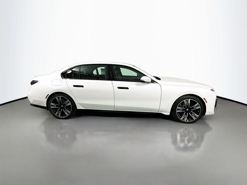 new 2025 BMW 740 car, priced at $112,425