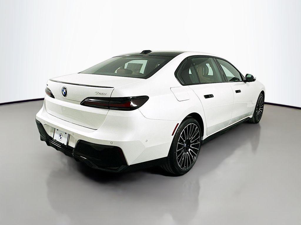 new 2025 BMW 740 car, priced at $115,235