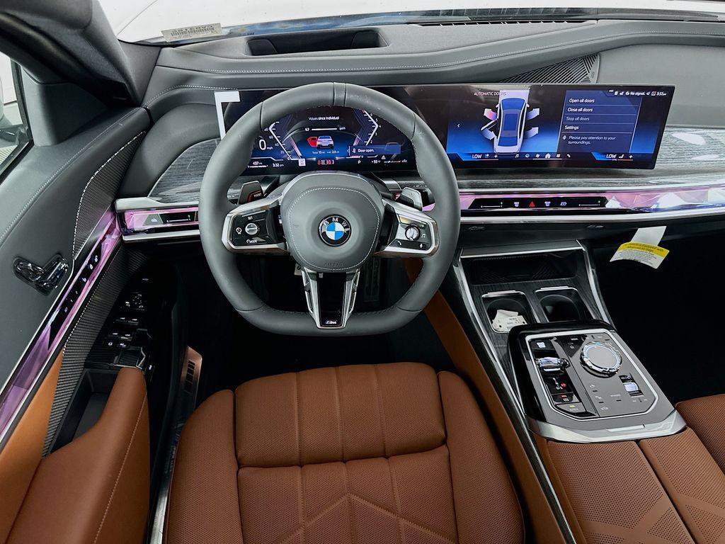 new 2025 BMW 740 car, priced at $115,235