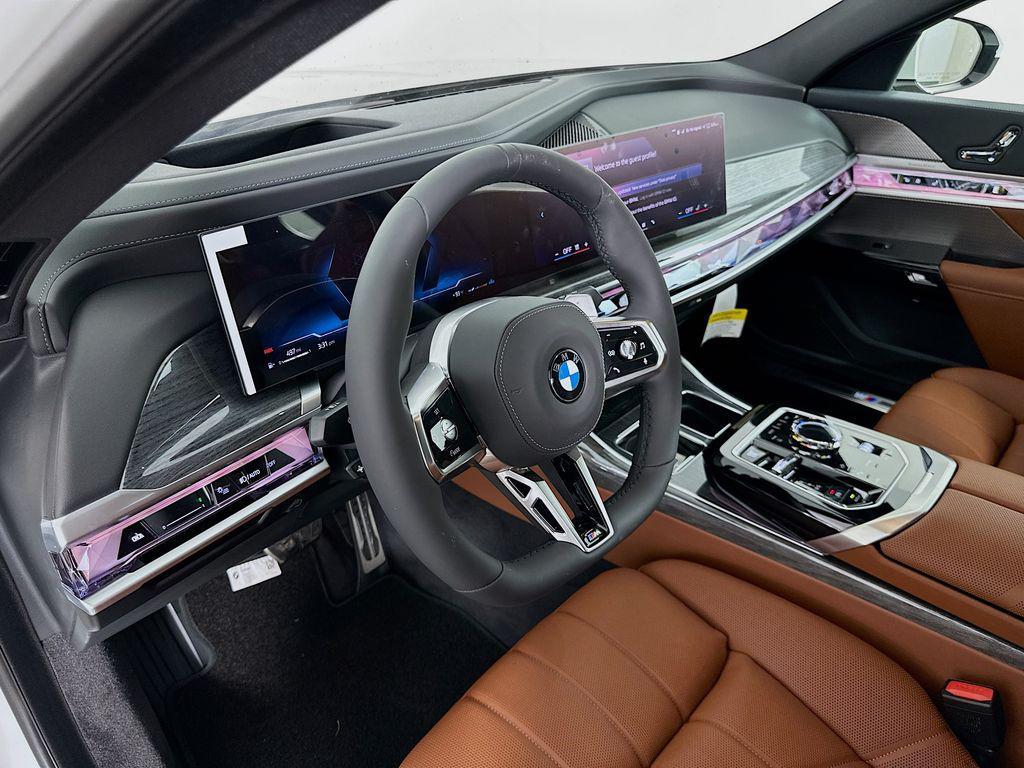 new 2025 BMW 740 car, priced at $115,235