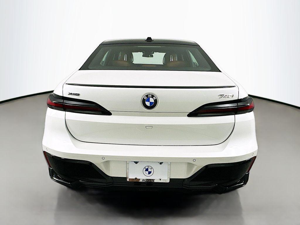 new 2025 BMW 740 car, priced at $115,235