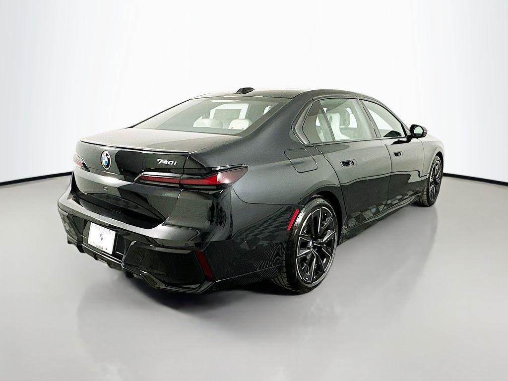 new 2025 BMW 740 car, priced at $112,200