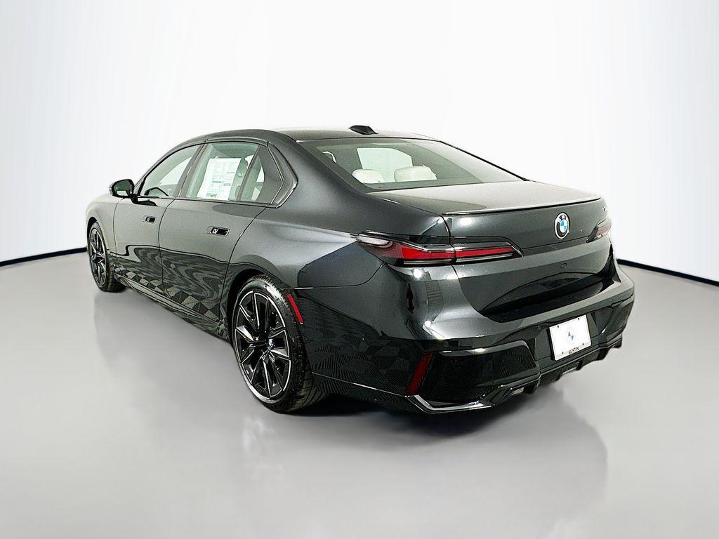 new 2025 BMW 740 car, priced at $112,200