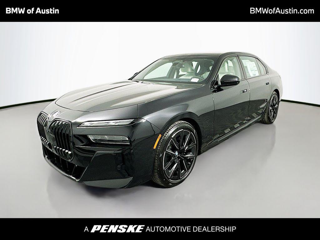 new 2025 BMW 740 car, priced at $112,200